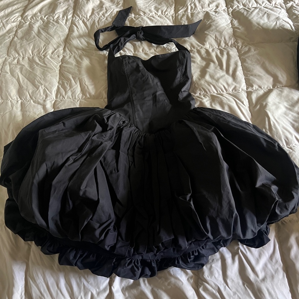 Black Halter Dress